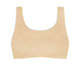 Mastectomy Bra 'Linda  Wire Free Soft Bra' Sand
