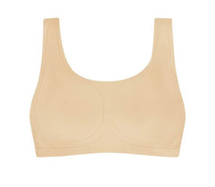 Mastectomy Bra 'Linda  Wire Free Soft Bra' Sand