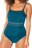*SALE* Mastectomy Swimsuit 'Crete One Piece' Jade