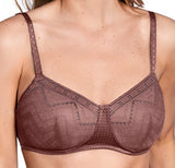 *FINAL SALE* Mastectomy Bra 'Carrie Moulded Wire Free Cup' Rose Taupe