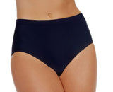 Swim Bottom 'Basic Full Brief' in Dark Navy