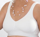Mastectomy Bra '525 Massage' White