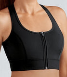 Mastectomy Bra 'Gloria' Zipper Front Racer Back Sport
