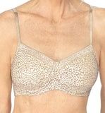 *FINAL SALE* Mastectomy Bra 'Bliss Moulded (Foam) Wire Free Cup' Off-White/Sand