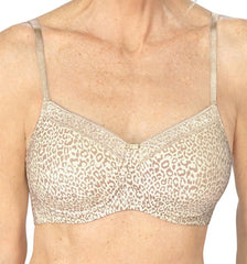 *SALE* Mastectomy Bra 'Bliss Moulded (Foam) Wire Free Cup' Off-White/Sand