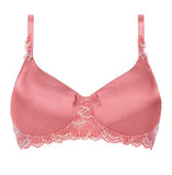 *FINAL SALE* Mastectomy Bra 'Floral Chic Moulded Wire Free' Strawberry