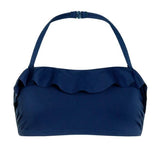 *FINAL SALE* -size 6- Mastectomy Swim Top 'Malta Wire Free Bikini Top' Dark Blue