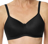 Mastectomy Bra 'Mara Wire Free Moulded Cup' Black