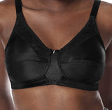 Mastectomy Bra 'Nancy Wire Free Soft Cup' Black