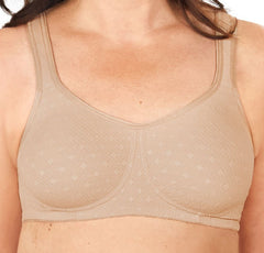 Mastectomy Bra 'Tiana Wire-Free Soft Cup' Sand
