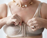 Mastectomy Bra 'Front Close Rose' Beige
