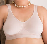 Mastectomy Bra 'Barbara Lace Accent Soft Cup' Light Nude –