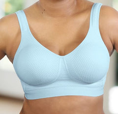 Mastectomy Bra '525 Massage' Clear water