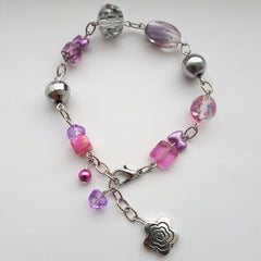 *SALE* MLAM 'Survivor Powered' Flower Bracelet